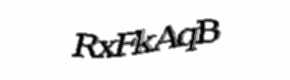 Security check image, please type the characters shown