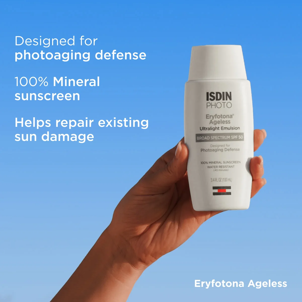 2024 2- ISDIN Eryfotona Ageless Tinted Mineral Sunscreen SPF 50