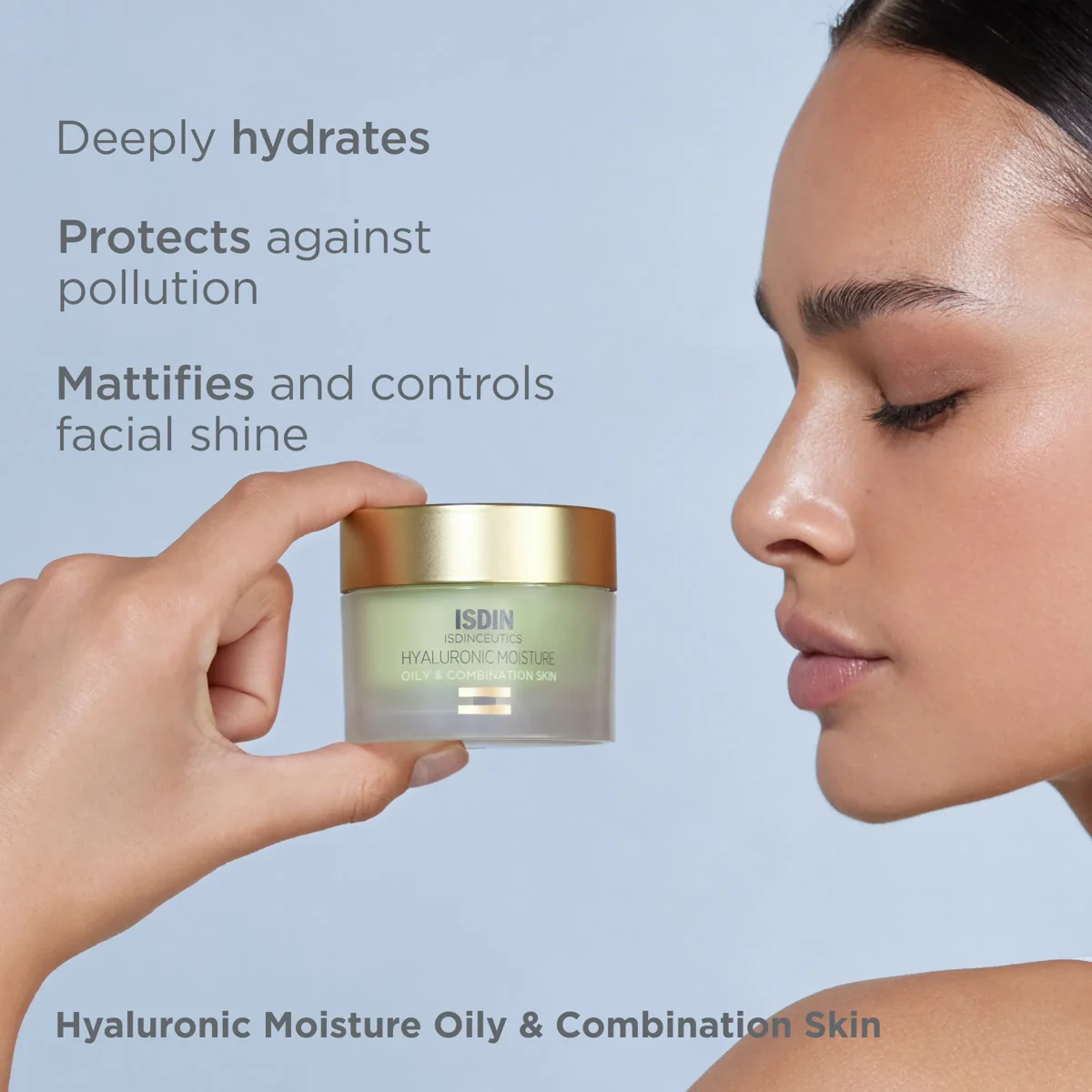 Hyaluronic Moisture Oily & Combination Skin | ISDIN