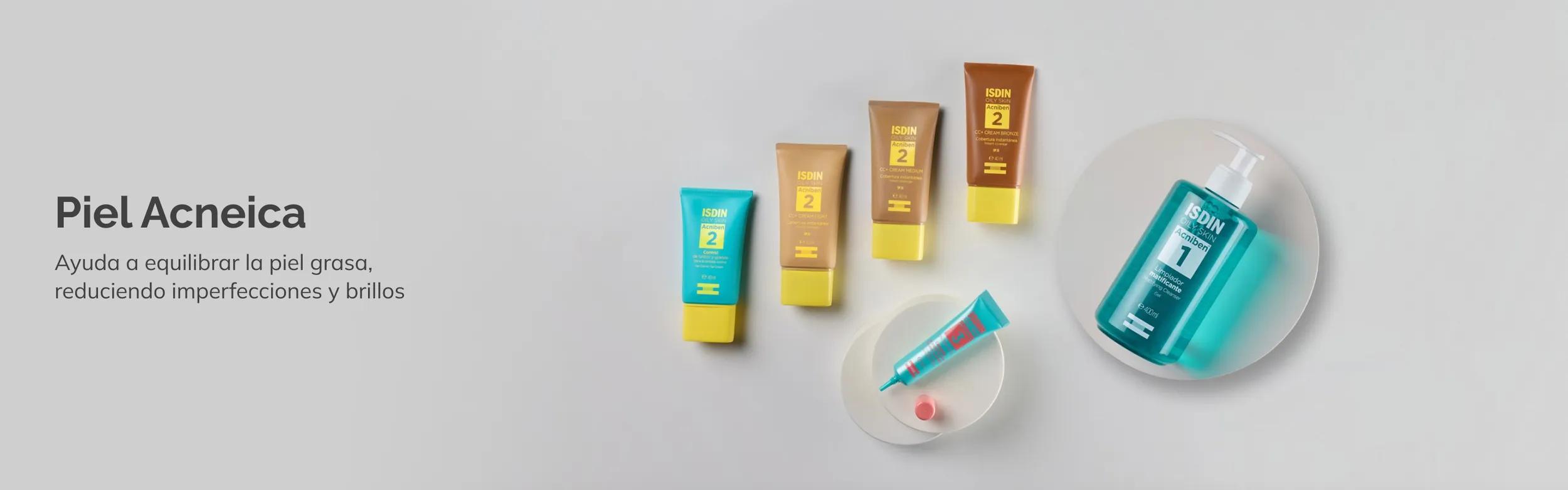 Piel acneica