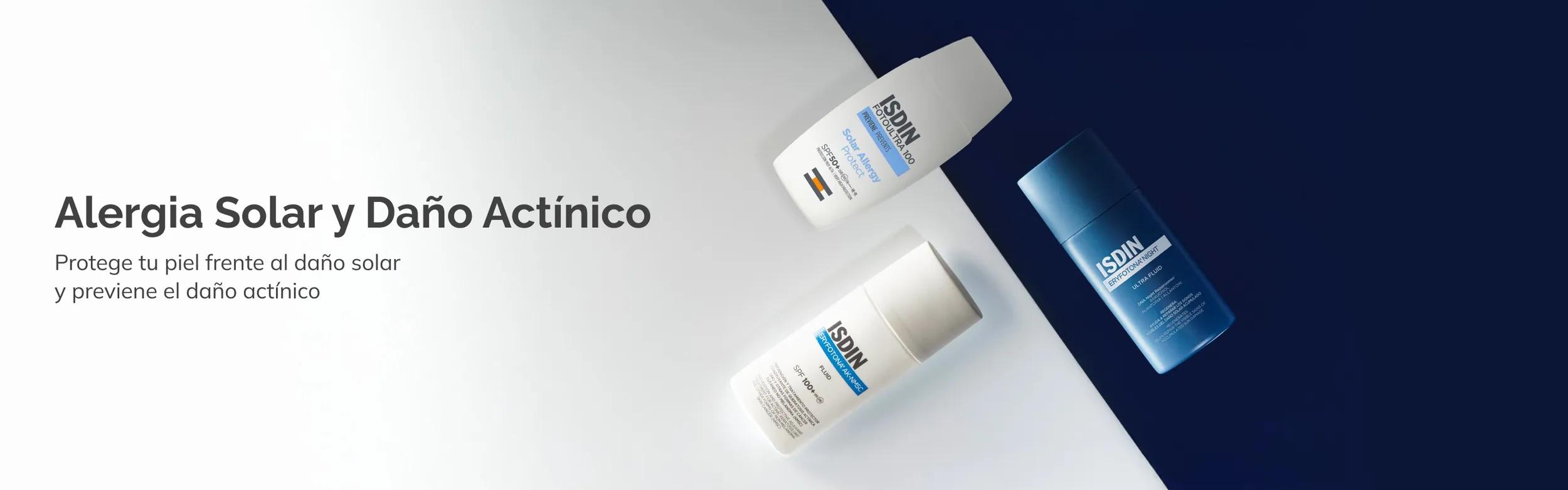 Alergia solar y daño actínico